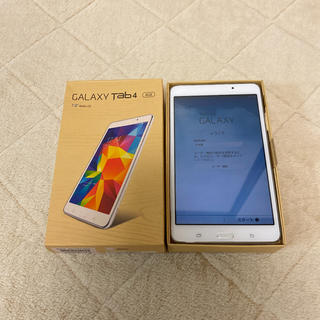 ギャラクシー(Galaxy)のGalaxy Tab4 ホワイト　SoftBank(タブレット)