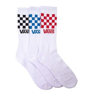 ヴァンズ(VANS)のVANS ソックス　ミドル　チェッカー柄　定番  ４足セット(ソックス)