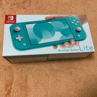 即日発送☆Nintendo Switch SWITCH LITE ターコイズ