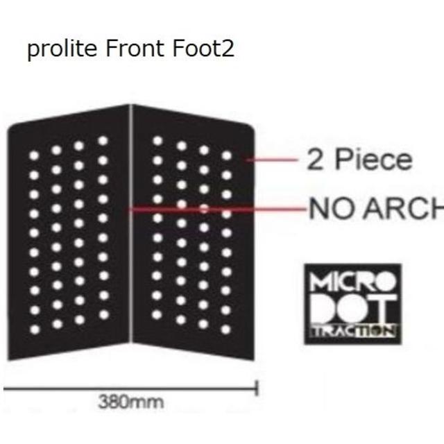 送料無料のprolite Front Foot2 デッキパッド 1