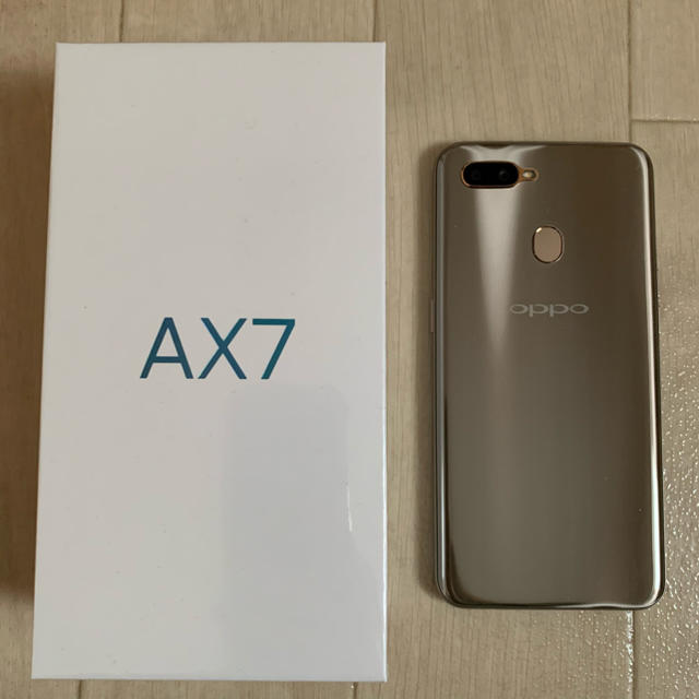 oppo AX7 ゴールド 新品 本体