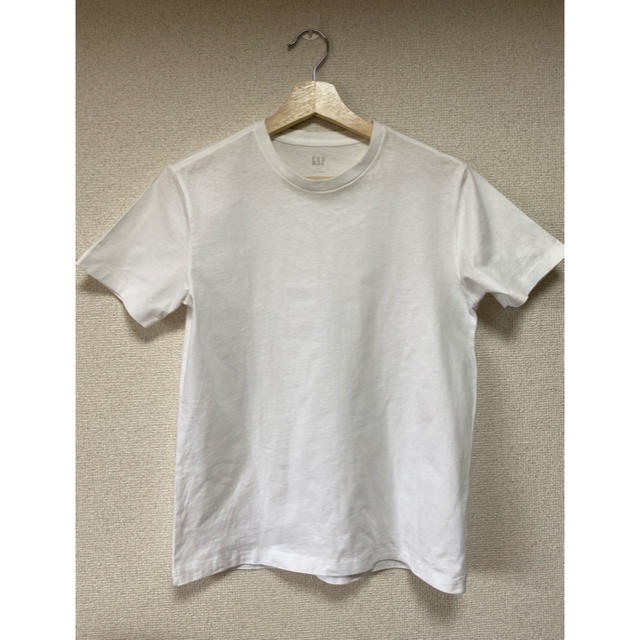 GAP(ギャップ)のGAP メンズレディース 白ホワイト無地Tシャツ メンズ S メンズのトップス(Tシャツ/カットソー(半袖/袖なし))の商品写真