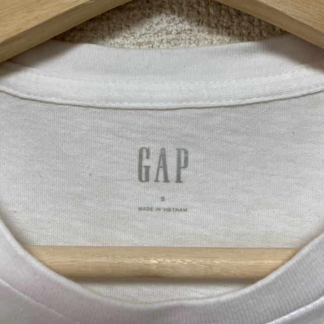 GAP(ギャップ)のGAP メンズレディース 白ホワイト無地Tシャツ メンズ S メンズのトップス(Tシャツ/カットソー(半袖/袖なし))の商品写真