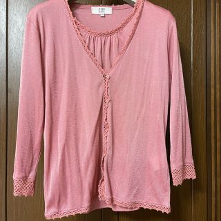 POUR QUOI アンサンブル　11号　新品　未使用(カーディガン)