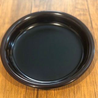 【訳あり】木合漆塗　無地　万月鉢(食器)