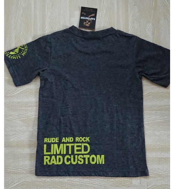 RAD CUSTOM(ラッドカスタム)の新品ﾗｯﾄﾞｶｽﾀﾑRADCUSTOM半袖Tｼｬﾂ120㌢ キッズ/ベビー/マタニティのキッズ服男の子用(90cm~)(Tシャツ/カットソー)の商品写真