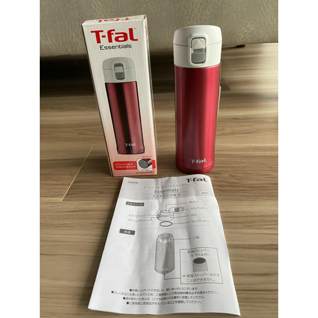 T-fal T-Fal ティファール 真空マグボトル K22452の通販 by MY shop|ティファールならラクマ T-fal ステンレス真空マグボトル