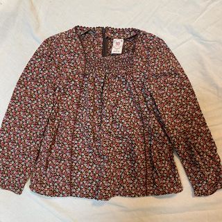 ベビーギャップ(babyGAP)の110 babygap スクエアネックプリントブラウス(ブラウス)