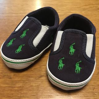 ポロラルフローレン(POLO RALPH LAUREN)のラルフローレン　ベビーシューズ(スリッポン)