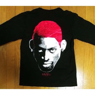 シュプリーム(Supreme)の即完 サプール ロンT ロッドマン M 黒(Tシャツ/カットソー(七分/長袖))