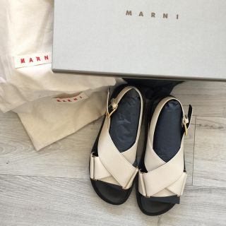 マルニ(Marni)のMARNI フスベット 未使用新品 37(サンダル)