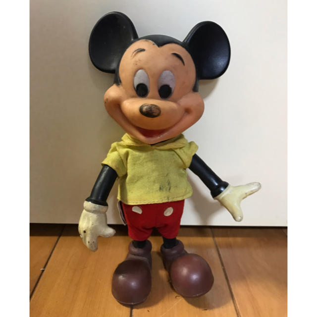 約20cm横幅Disney Mickey Mouse ディズニー ミッキーマウス  ソフビ人形