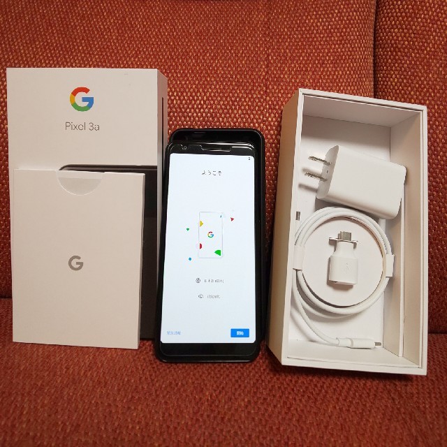 ANDROID(アンドロイド)の【値下げ】Google Pixel 3a 64GB ブラック SIMフリー スマホ/家電/カメラのスマートフォン/携帯電話(スマートフォン本体)の商品写真