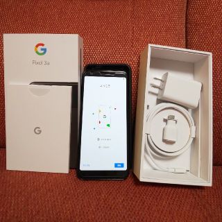 アンドロイド(ANDROID)の【値下げ】Google Pixel 3a 64GB ブラック SIMフリー(スマートフォン本体)