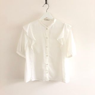 ラトータリテ(La TOTALITE)の美品 TOTALITE シフォンブラウス(シャツ/ブラウス(半袖/袖なし))