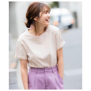 ザラ(ZARA)のBASEMENT online カットソー Tシャツ 無地 半袖 シンプル(Tシャツ(半袖/袖なし))