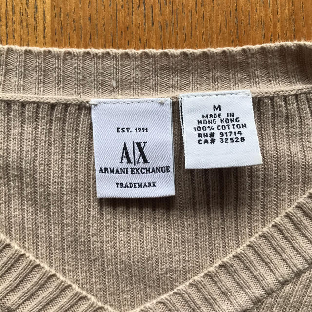 ARMANI EXCHANGE(アルマーニエクスチェンジ)のＡＸサマーセーター メンズのトップス(Tシャツ/カットソー(半袖/袖なし))の商品写真