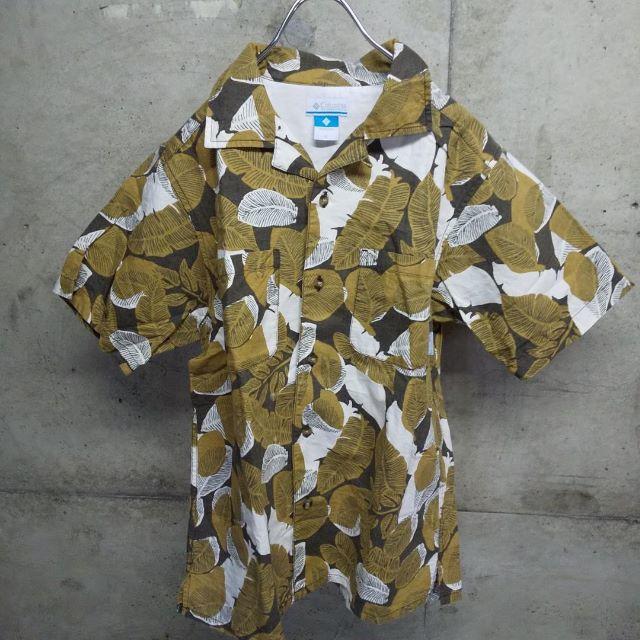Columbia(コロンビア)のColumbia / コロンビア　 半袖 　柄シャツ　麻混　 S メンズのトップス(シャツ)の商品写真