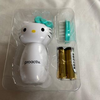 プロアクティブ(proactiv)の♡プロアクティブ キティちゃん電動ブラシ非売品♡(洗顔ネット/泡立て小物)