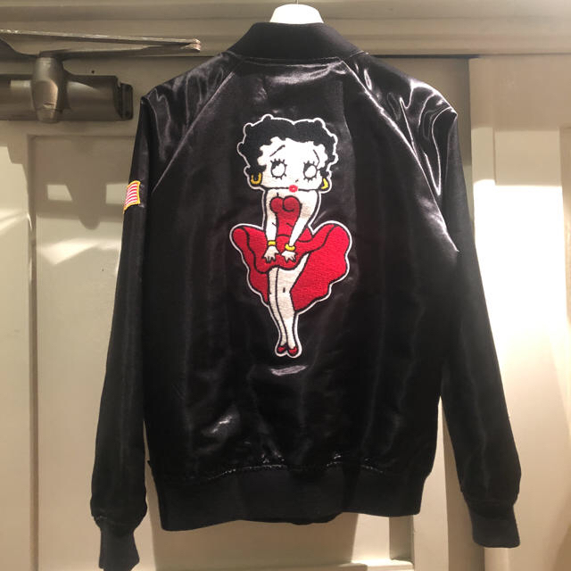 supreme Betty satin スカジャン