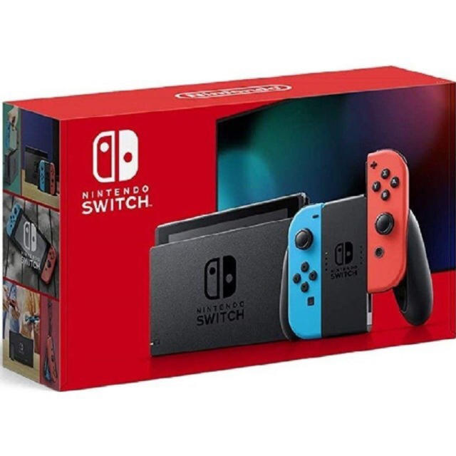 新型　Nintendo Switch ネオンブルー　ネオンレッド　本体