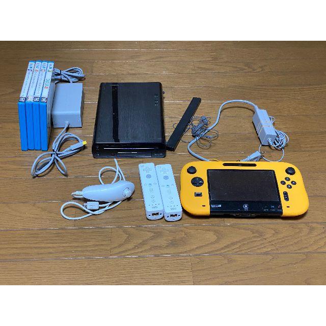 Wii U 美品 コントローラー・ソフト・センサーバー付き