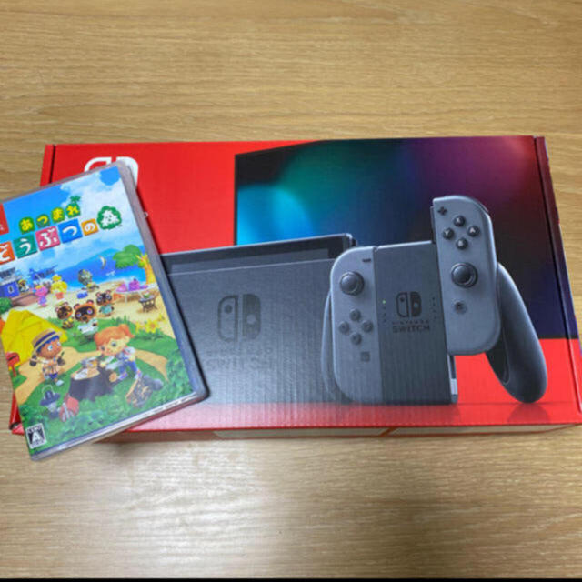 Switchグレーどうぶつの森セット