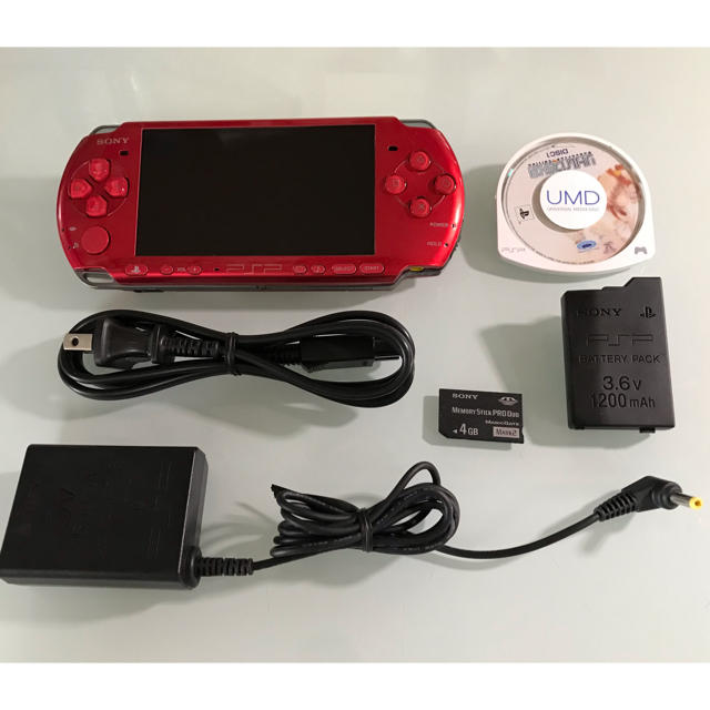 PSP-3000  ラディアントレッド