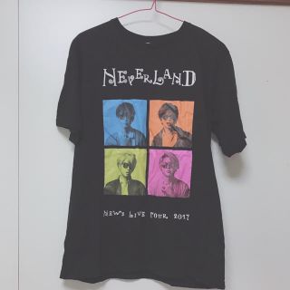 ニュース(NEWS)のNEWS ライブツアー2017 NEVERLAND 公式グッズ　Tシャツ(アイドルグッズ)