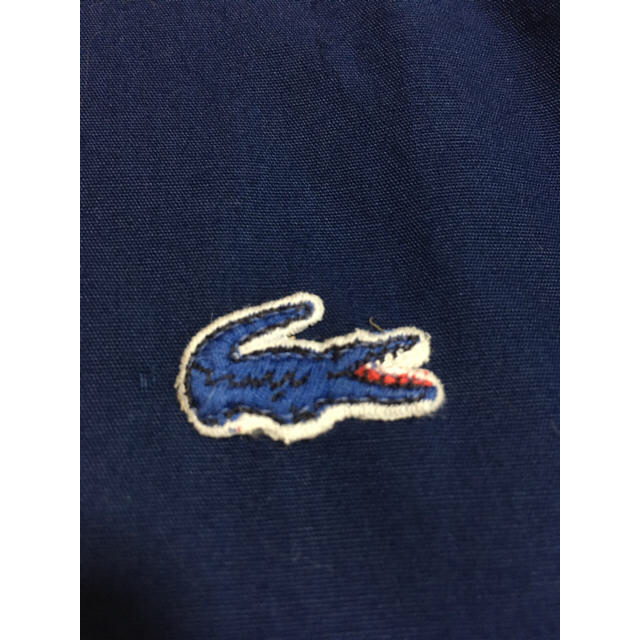 LACOSTE(ラコステ)のラコステ LACOSTE ヴィンテージ 青ワニ ジャケット 80s 90s キッズ/ベビー/マタニティのキッズ服男の子用(90cm~)(ジャケット/上着)の商品写真