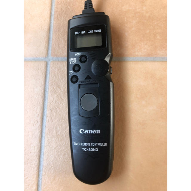 Canon(キヤノン)のタイマーリモートコントローラー TC-80N3 スマホ/家電/カメラのカメラ(デジタル一眼)の商品写真