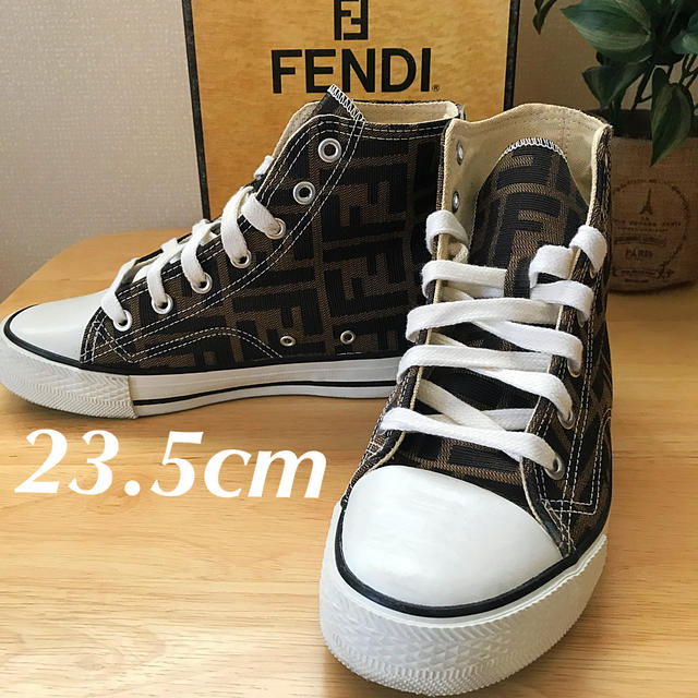 FENDI(フェンディ)の【FENDI】ハイカットスニーカー　 レディースの靴/シューズ(スニーカー)の商品写真