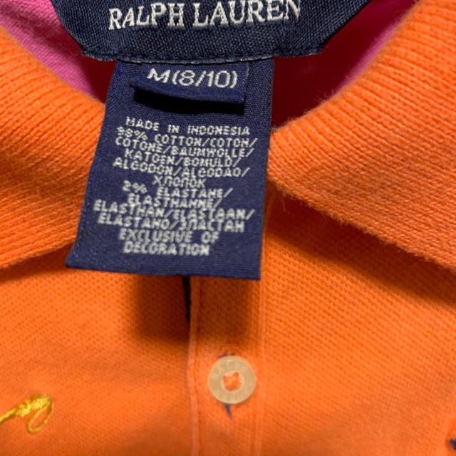 Ralph Lauren(ラルフローレン)のラルフポロシャツ キッズ/ベビー/マタニティのキッズ服女の子用(90cm~)(Tシャツ/カットソー)の商品写真