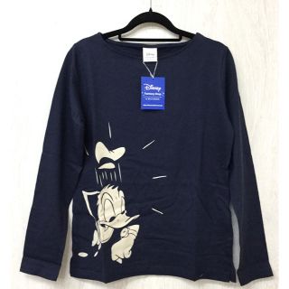 ベルメゾン(ベルメゾン)のすーちん様専用　ディズニー　ドナルド　ロングTシャツ　ネイビー(Tシャツ(長袖/七分))