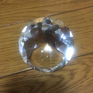 ダイヤモンド ダイヤ ガラス クリスタル オブジェ 置物 宝石 キラキラ