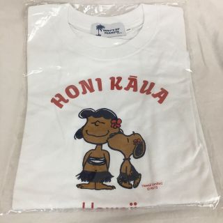 ピーナッツ(PEANUTS)の150 希少 新品 ハワイ限定 日焼けスヌーピー Tシャツ マキさんデザイン(Tシャツ/カットソー)