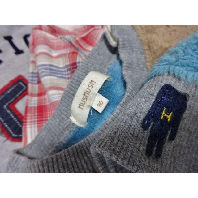 TOMMY HILFIGER(トミーヒルフィガー)のブランド長袖 KIDS90cm ３枚TOPS KRIFFMAYER ウエスタン キッズ/ベビー/マタニティのキッズ服男の子用(90cm~)(ニット)の商品写真