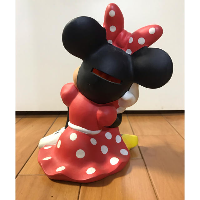 ミニーマウス(ミニーマウス)のDisney Minnie Mouse ディズニーミニーマウス 貯金箱ソフビ人形 エンタメ/ホビーのおもちゃ/ぬいぐるみ(キャラクターグッズ)の商品写真