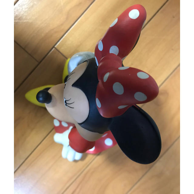 ミニーマウス(ミニーマウス)のDisney Minnie Mouse ディズニーミニーマウス 貯金箱ソフビ人形 エンタメ/ホビーのおもちゃ/ぬいぐるみ(キャラクターグッズ)の商品写真