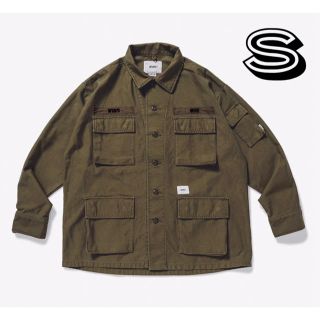 ダブルタップス(W)taps)の【S】WTAPS JUNGLE LS 01 SHIRT COTTON SATIN(シャツ)