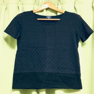 ジュンコシマダ(JUNKO SHIMADA)のバイカラーTシャツ(Tシャツ(半袖/袖なし))