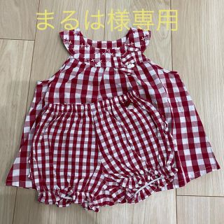 タルティーヌ エ ショコラ(Tartine et Chocolat)の専用！美品タルティーヌエショコラ　90(ワンピース)