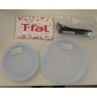 ティファール(T-fal)のT-faL ティファール ハンドル、蓋セット(鍋/フライパン)