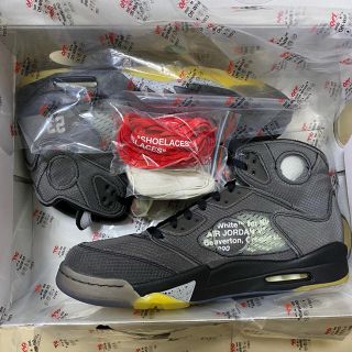 ナイキ(NIKE)のOff-White × Nike Air Jordan5 29cm(スニーカー)