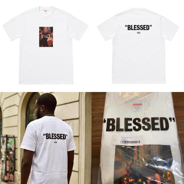 XL Supreme BLESSED T-Shirt TEE Tシャツ - Tシャツ/カットソー(半袖