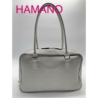 ホワイト系グランドセール 【美品】HAMANO 濱野皮革工藝 メタリック
