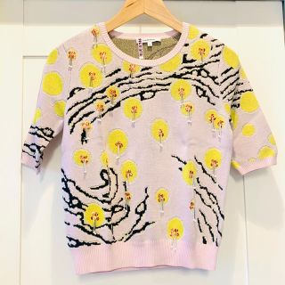 カルヴェン(CARVEN)のCARVEN 半袖ニット ラベンダー(ニット/セーター)