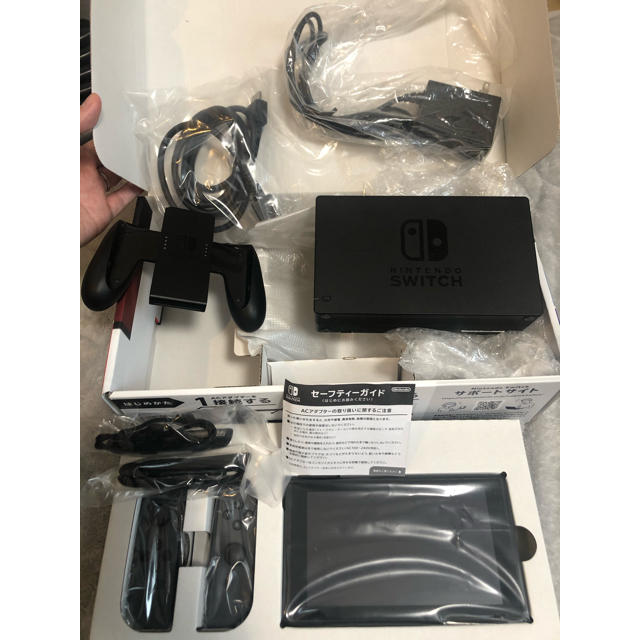 Nintendo Switch JOY-CON グレー 本体  HAC-S-KA