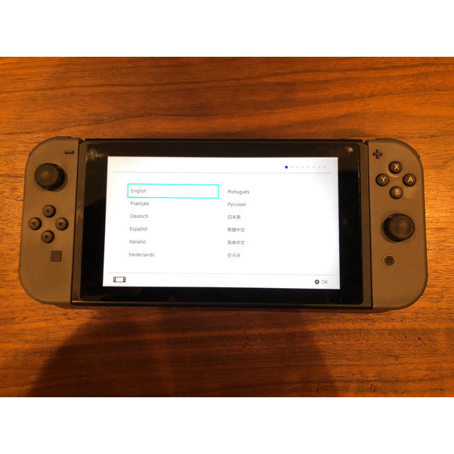 Nintendo Switch JOY-CON グレー 本体  HAC-S-KA 1