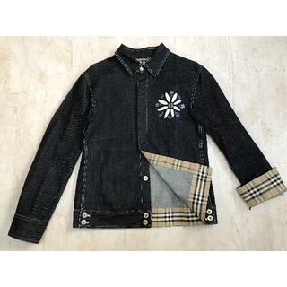 バーバリーブラックレーベル(BURBERRY BLACK LABEL)の新品 バーバリーブラックレーベル デニムジャケット ジージャン M(Gジャン/デニムジャケット)